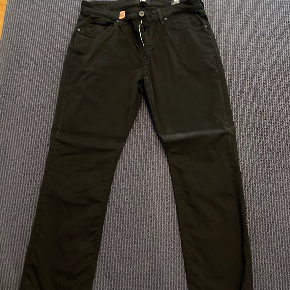 Paige Black Jeans straight leg comfort stretch